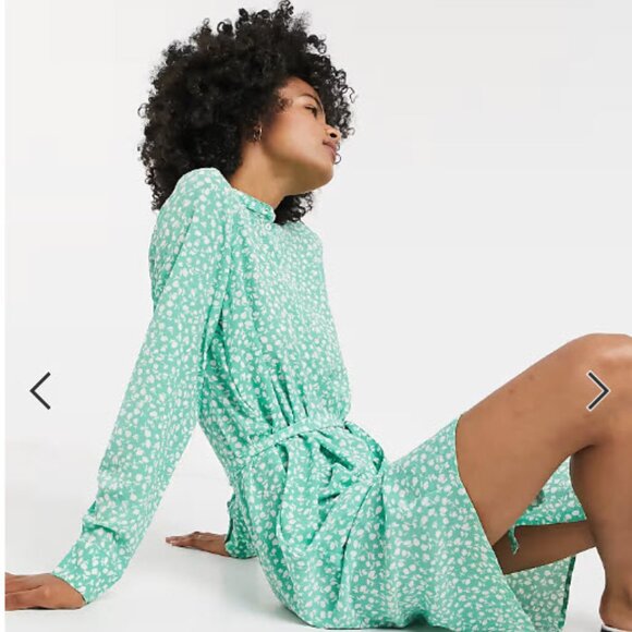 New with Tags! XL Tie Waist Jersey Dress - Picture 3 of 3